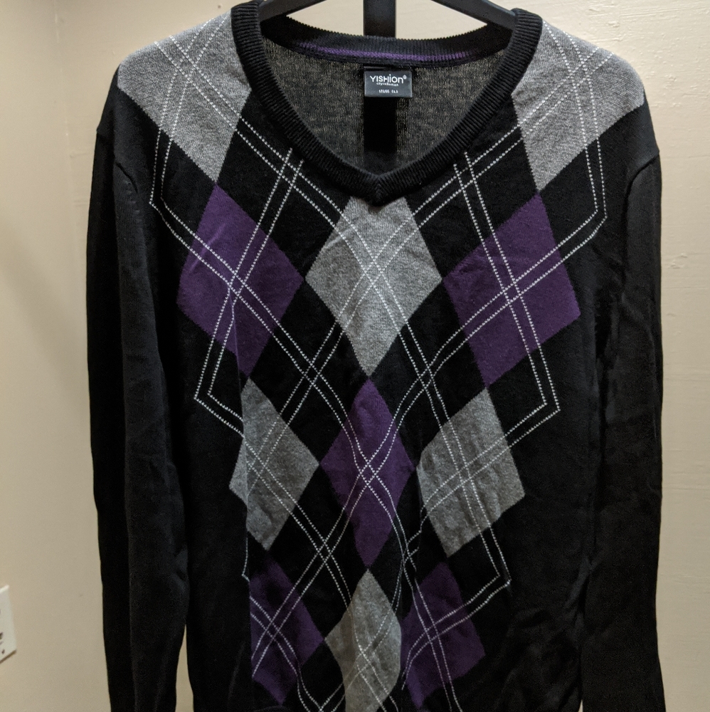 Argyle sweater